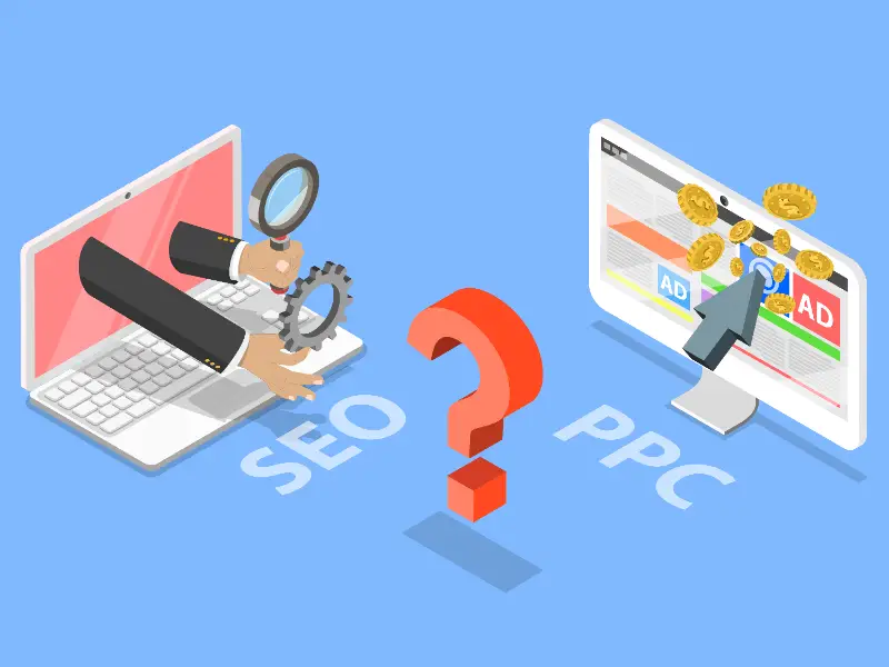SEO מול PPC