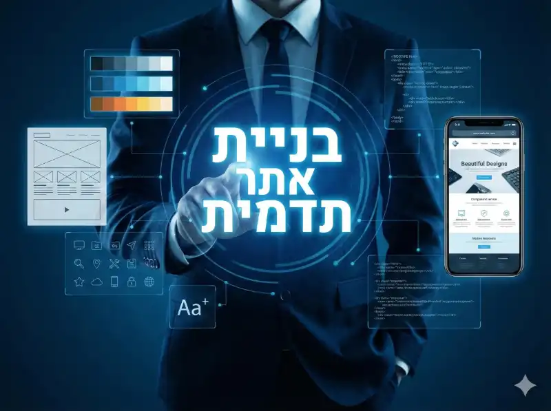 תהליך בניית אתרי תדמית מקצועיים — מאפיון ועד עלייה לאוויר